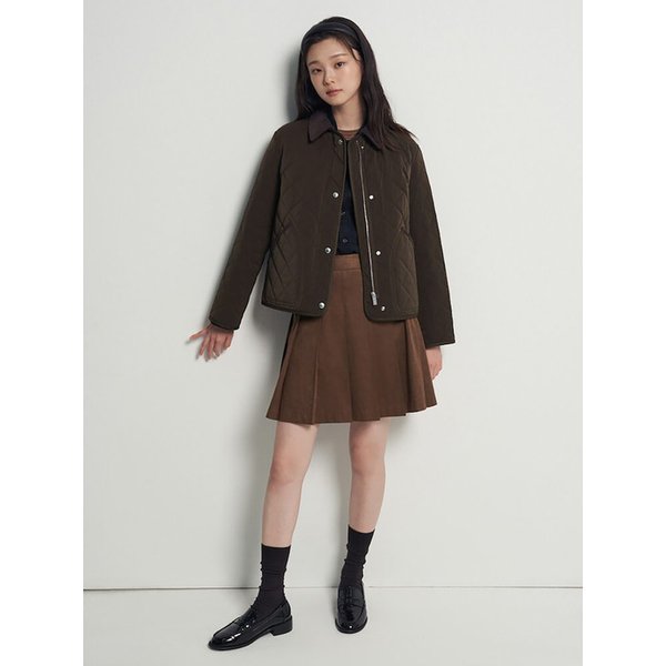 헌팅 퀼팅 점퍼  카키 (BF5938C01H)