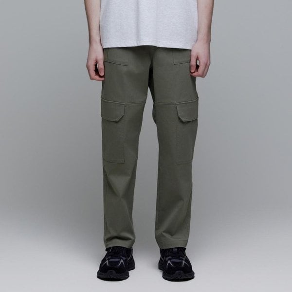 [여주점] N241MPT050 필드 와이드 카고팬츠 카키