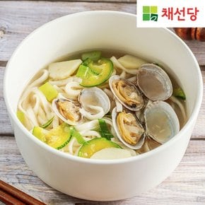 [채선당]국물 맛이 일품인 신선 백합 칼국수 2인분 x 3팩 / 총 6인분