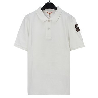 파라점퍼스 남성 BASIC POLO 카라 반팔 티셔츠 PM POL PO01 505 OFF WHITE [PJC162ow]