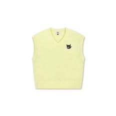 왁 골프 (WWWAM25231YEL)WAAC THE ORIGINAL Women WAACKY V-neck Knit Vest