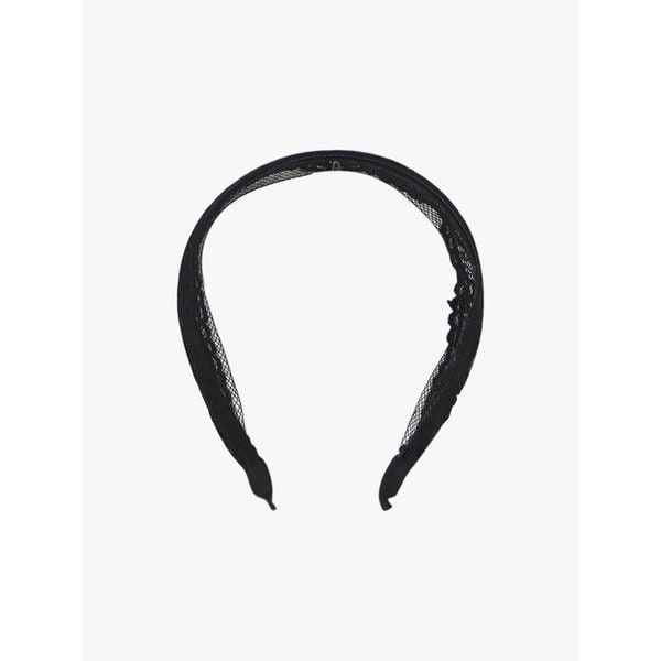 MORI LEAF LACE HAIRBAND_BLACK