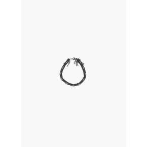 17스테파니슈나이더 26PF Woven String Bracelet 017.05mb, Black
