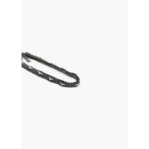 17스테파니슈나이더 26PF Woven String Bracelet 017.05mb, Black