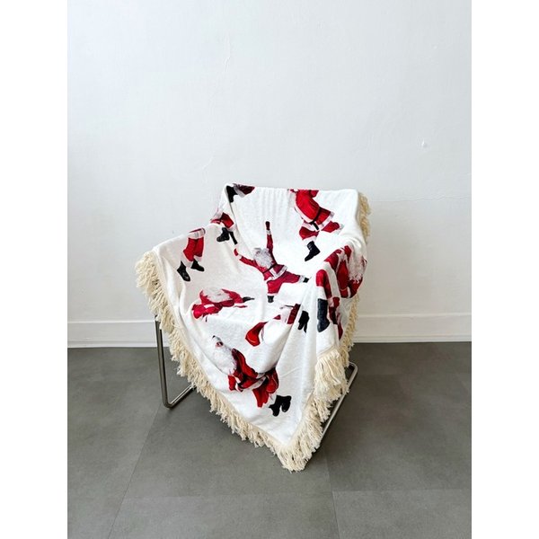 Santas busy day blanket (Vertical)