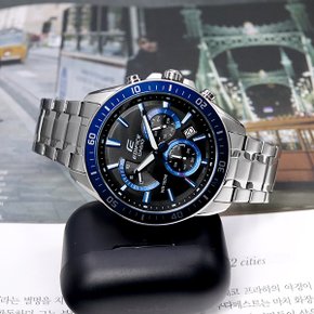 EFR-552D-1A2 크로노그래피 블루 맨즈 데일리 남자 메탈 시계 c