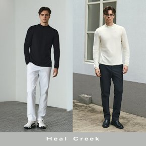 힐크릭 남성 라이트웨이트 모크넥 2종