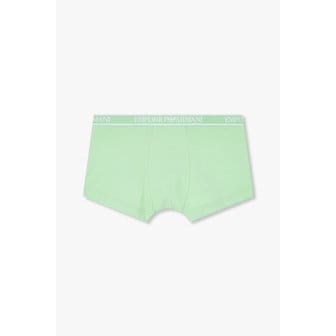 EMPORIO ARMANI 남성 프레임 로고 밴딩 코튼 드로즈(0815112310)