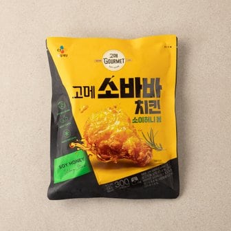 CJ제일제당 [고메]  소바바치킨 소이허니 봉 300G