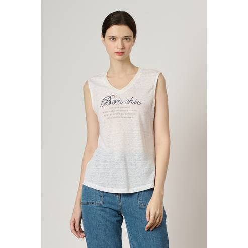 BCBG 시에러 슬리브리스 TS(B4M4X423)