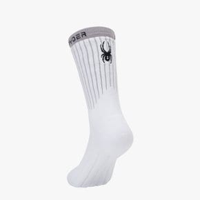 [공식판매처] 공용 러닝 중목 양말 SPIFANSC231UWHT
