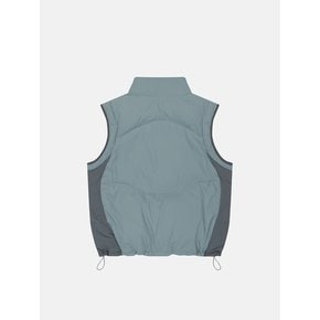 Turbo Reversible Down Vest Blue