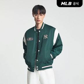 [코리아공식] [MLB] 어깨배색 바시티자켓 (3 COLOR)