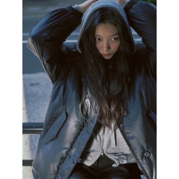 MID-LENGTH DOWN JACKET V2 (BLACK)