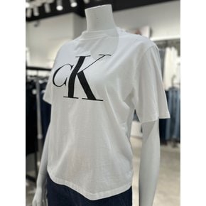 [파주점] [캘빈클라인진]여성 로고 박시 반팔티셔츠 47A227G-YAF