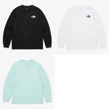 노스페이스키즈 NT7TQ01 키즈 코튼 베이직 긴팔 티셔츠 KS COTTON BASIC L/S TEE