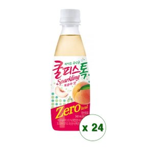 동원 쿨피스톡 제로 복숭아 주스 340mL x 24병