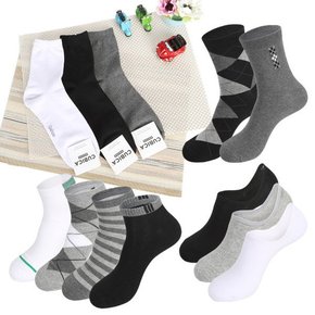 남성 큰양말 덧신 단목 중목 양말 7종 택1_1