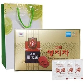 (뿌리방) 영지차 100포 + 쇼핑백포함 (W3BD700)