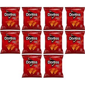 도리토스 나초 치즈 10개입x28.3g Frito-Lay Doritos Nacho Cheese