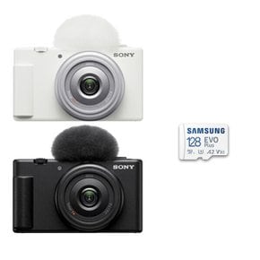 소니코리아 최신정품 소니 ZV-1F 브이로그 디지털카메라 + 128GB 블랙 /WG