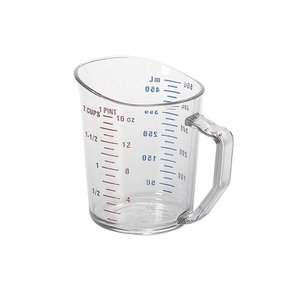 Cambro 캠브로 PC 계량컵 500ml 플라스틱 베이킹 이유식 비커