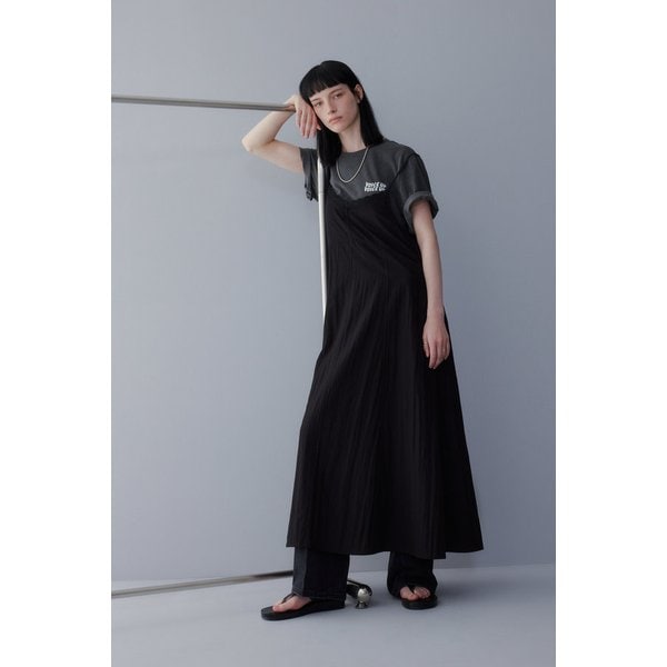 셔츠 레이어드 슬리브리스 원피스 7155337001199