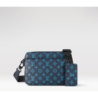 LOUIS VUITTON 트리오 메신저 크로스백 네이비 리버 블루 M46604 5402351879793722