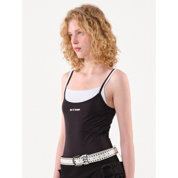 Double-layer Bodysuit (Black)
