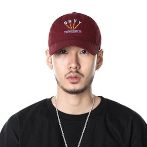 NTV BC-NAVY THUNDERBOLTS CAP-BURGUNDY