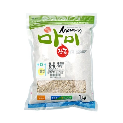 [고산농협] 마미잡곡 밀(통밀)1kg(1팩)