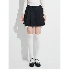 Rose Layered Mini Skirt [Black]