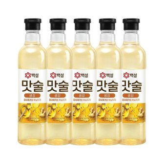  백설 맛술 생강 800ml x5개