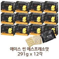  무료배송 해태 에이스 씬 에스프레소맛 291g x 12각 에이스과자 쿠키