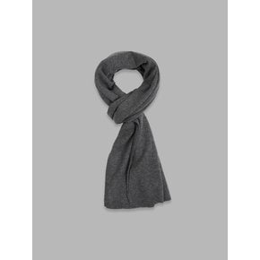 Leau cashmere muffler_melange grey