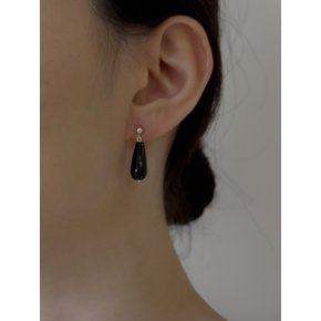 Onyx Drop Earring