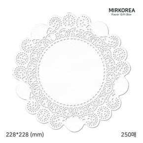도일리 9번(22.8cm)(250매)