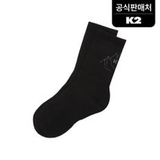 공식 공용 사계절 그래픽 중목 양말 KUA25S52Z1