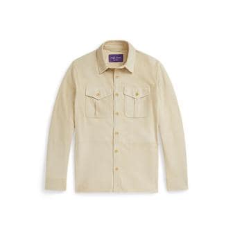 퍼플라벨 Purple Label 스웨이드 오버셔츠 (MNPLOTW16020275101)