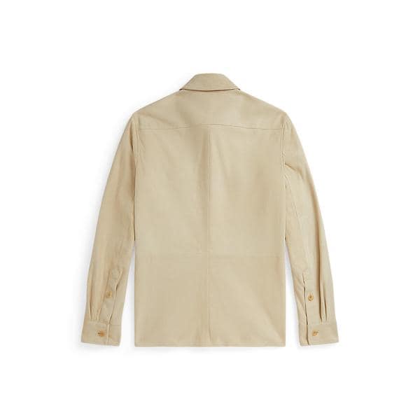 Purple Label 스웨이드 오버셔츠 (MNPLOTW16020275101)