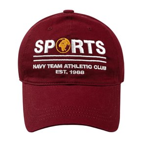 NTV BC-ATHLETIC CLUB CAP-BURGUNDY