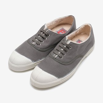 벤시몽 퍼 슈즈 LACET FUR LINING - GREY (UNISEX)