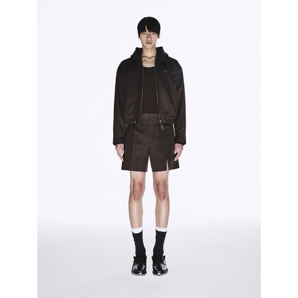 HUGO BOWLING JUMPER BROWN