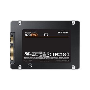 [n][혜택가 원] 870 EVO 2TB SATA3 TLC 2.5인치 SSD MZ-77E2T0BW 공식인증 (정품)