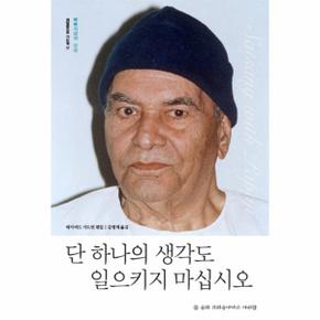 단 하나의 생각도 일으키지 마십시오 - 깨달음으로 가는 길 17