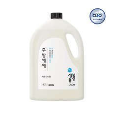 크리오 생활물가 주방세제 레몬민트향 4.2L x1개