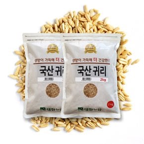 대한농산 국산 귀리 4kg(2kgx2봉)