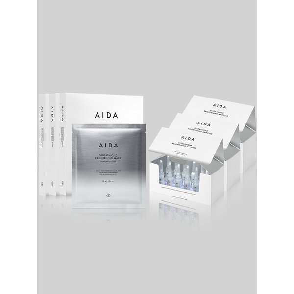 [대용량구성] 미백앰플 2g*10 3BOX+미백팩 3BOX(12매)