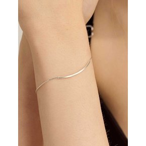 [Ib316]Silky Story Silver Bracelet