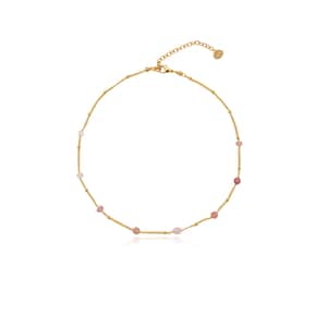 해외디자이너 MISHKY 포인트 비드 목걸이(MK26004N)